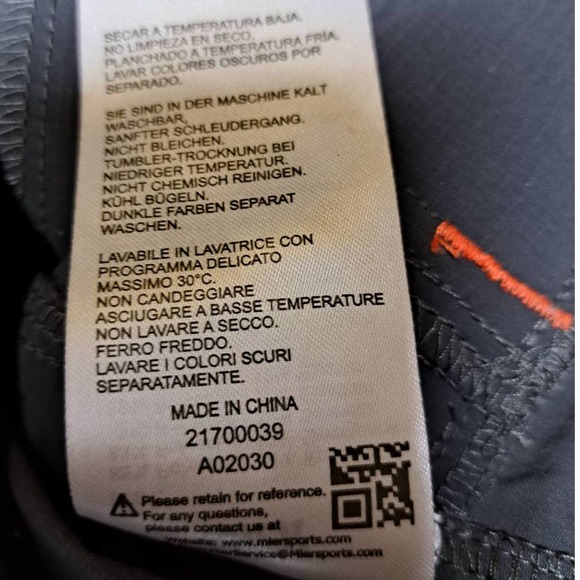 NWT Gray Mier Bi-Component Stretch Fabric knee Length Hiking Outdoor Shorts 6 - Picture 6 of 10